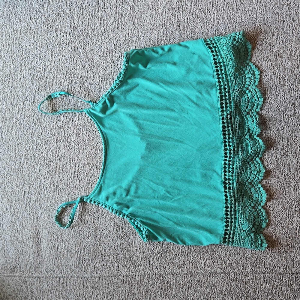 Teal tank